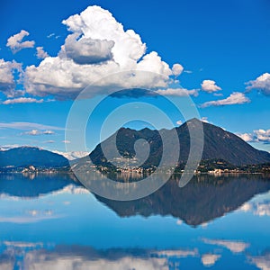 Lake Maggiore, Laveno and Brenna mountain