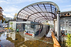 Lake Maggiore overflows in Locarno photo