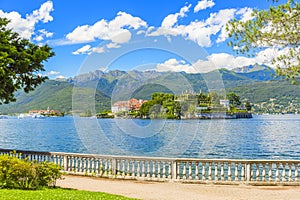 Lake Maggiore at Stresa, north Italy