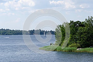 Lake Malar MÃ¤laren Stockolm largest fresh water lake
