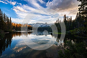 Lake mamie in Mammoth area photo