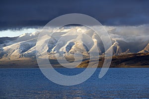 Lake Manasarovar in the morning