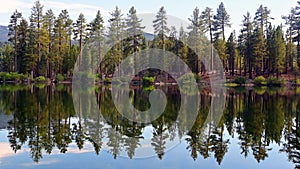 Lake Manzanita, Lassen Volcanic National Park, California, USA