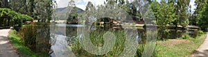 Lake in Marysville Victoria panorama.