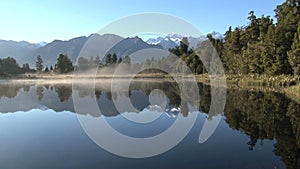 lake matheson in New-Zealand