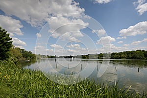 Lake Max-Eyth in Stuttgart / Germany