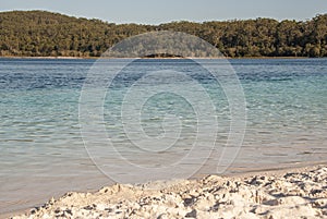 Lake Mc Kenzie at sunset in Fraser Island, Queensland