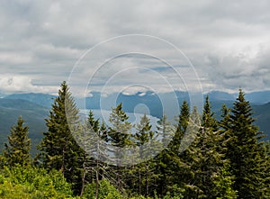 Lake McDonald From Apgar Lookout Trail