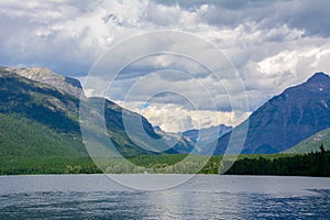 Lake McDonald in Glacier National Park, Montana photo