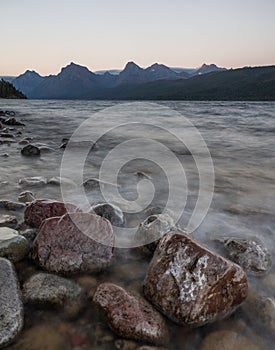 Lake McDonald, Glacier National Park, Montana photo