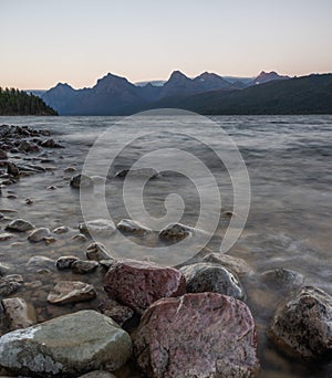 Lake McDonald, Glacier National Park, Montana photo