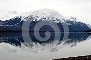 Lake McDonald in Glacier National Park photo