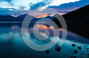 Lake McDonald at Glacier National Park photo