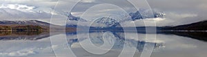 A Lake McDonald Panorama Reflection