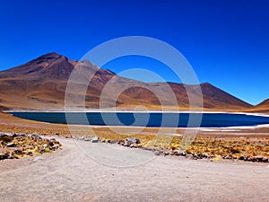 The Lake Meniques of Atacama Desert photo