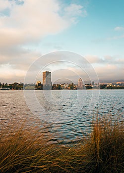 Lake Merritt, at Lakeside Park in Oakland, California