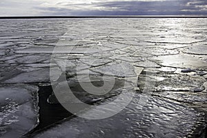 Lake Michigan ice