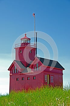 Lake Michigan lighthouse