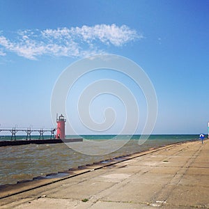 Lake Michigan Lighthouse