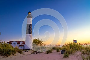 Lake Michigan Lighthouse