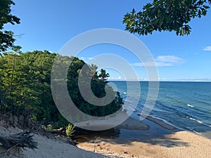 Lake Michigan Shoreline.