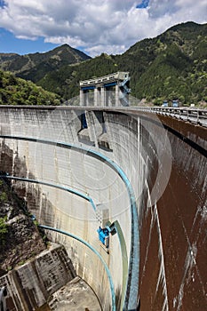 Lake Midori and Shintoyone Dam