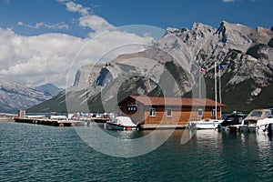 Lake Minnewanka at Banff, Alberta, Canada