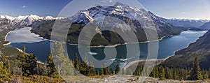 Lake Minnewanka Banff National Park Canadian Rocky Mountains