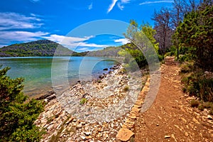 Lake Mir in Telascica bay nature park on Dugi Otok island