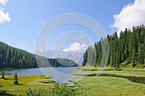 Lake Misurina - Dolomites, Italy photo