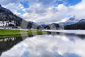 Lake Misurina, Italy photo