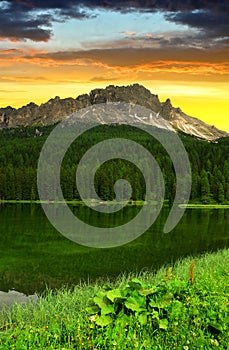 Lake Misurina photo