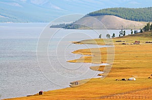 Lake in Mongolia