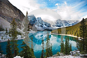 Lake Moraine - Alberta, Canada