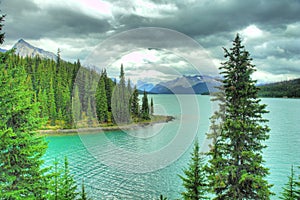 Lake Moraine Jasper Alberta