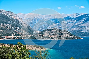 Lake Mornos and Vardousia Mountains, Greece