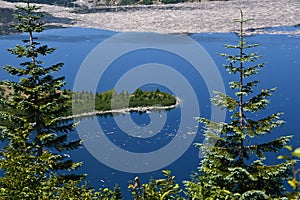 Lake in Mount St. Helens National Volcanic Monument, Washington