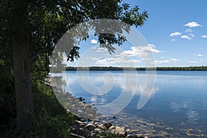 Lake on a Mountain in Prince Edward County, Ontario