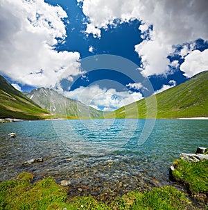 Lake in the mountains
