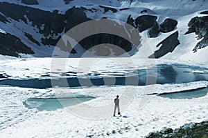 Lake in the mountains