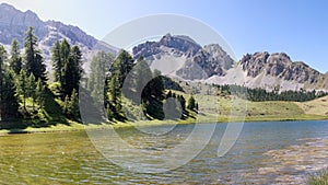 Lake in the mountains