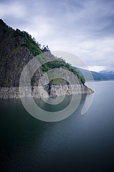 Lake and Mountains