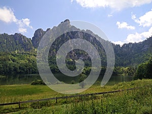 Lake in the mountains