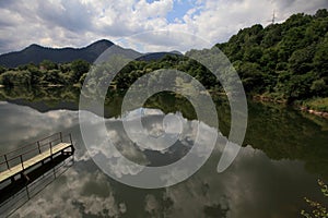 Lake in the mountains