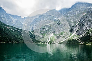 Lake in the mountains