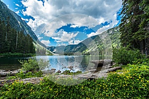 Lake with Mountains - British Columbia, Canada