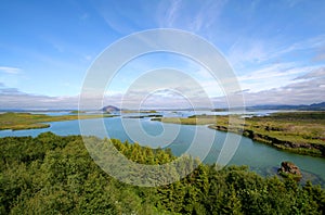 Lake Myvatn view photo