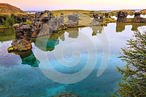 Lake Myvatn photo