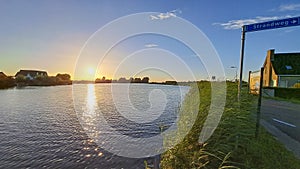 Lake named Zevenhuizerplas in Oud Verlaat