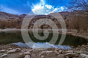 Lake in Nature Frame - Nako Village, Kinnaur Valley, Himachal Pradesh